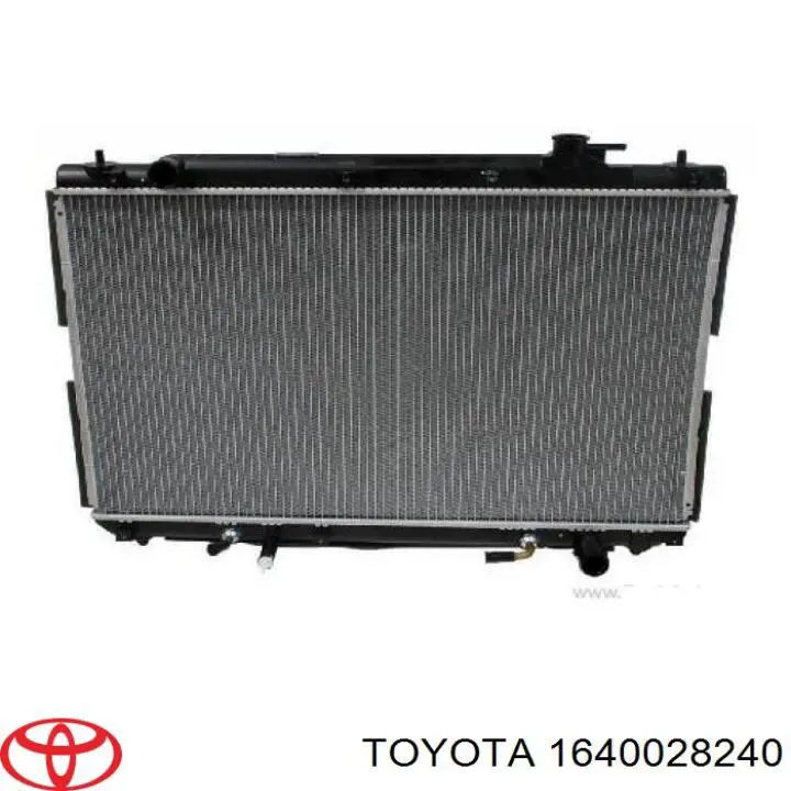 Радиатор 1640028240 Toyota