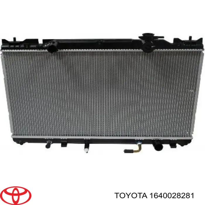 Радиатор охлаждения двигателя Toyota 1640028281 цена, от 75.28 USD
