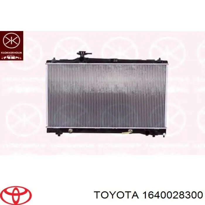 1640028300 Toyota радиатор
