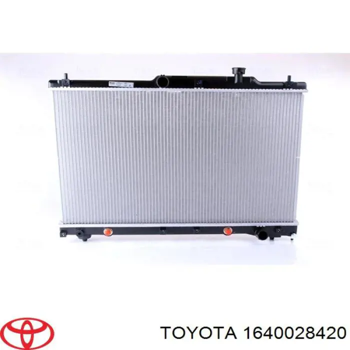 1640028420 Toyota radiador de esfriamento de motor