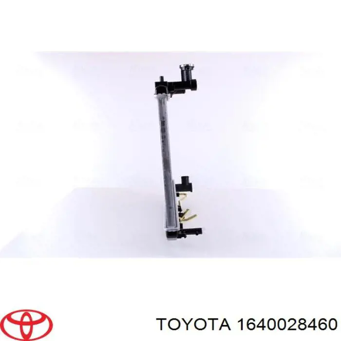Купить 1640028460 Toyota Радиатор водяной