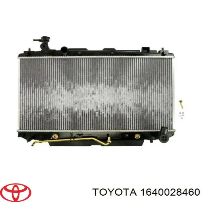 1640028460 Toyota радиатор