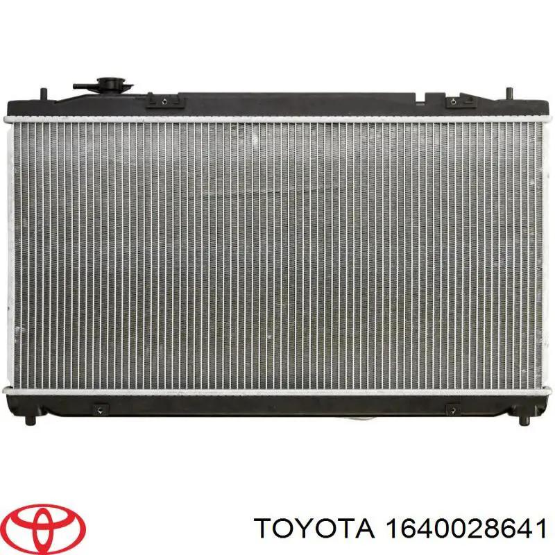 1640028641 Toyota радиатор
