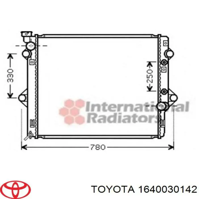 Радиатор 8178087 Polcar