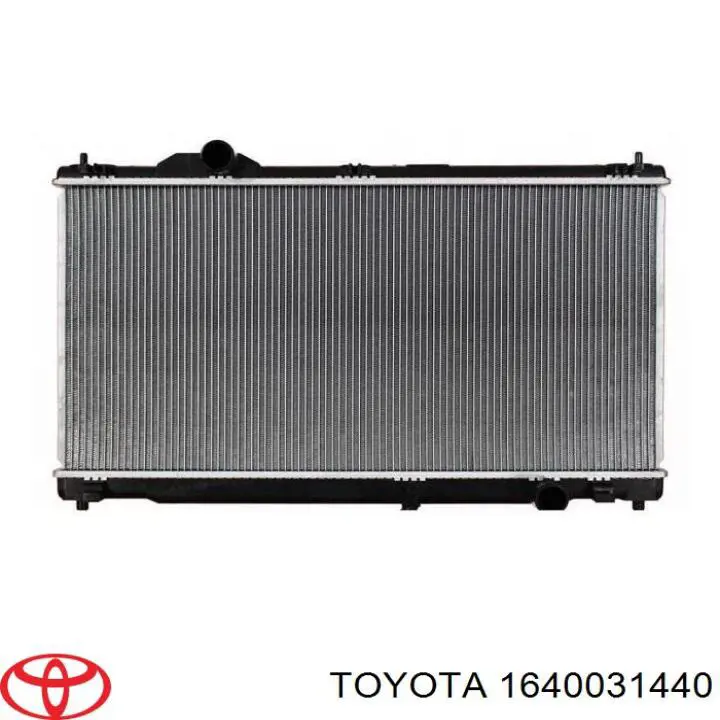 Radiador refrigeración del motor 1640031440 Toyota/Lexus