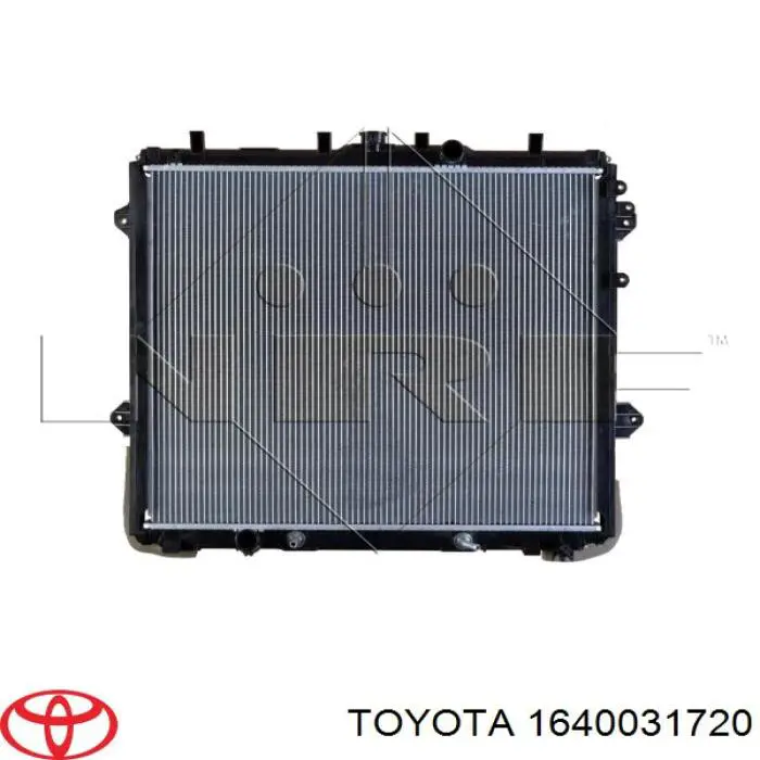 Радиатор 1640031720 Toyota