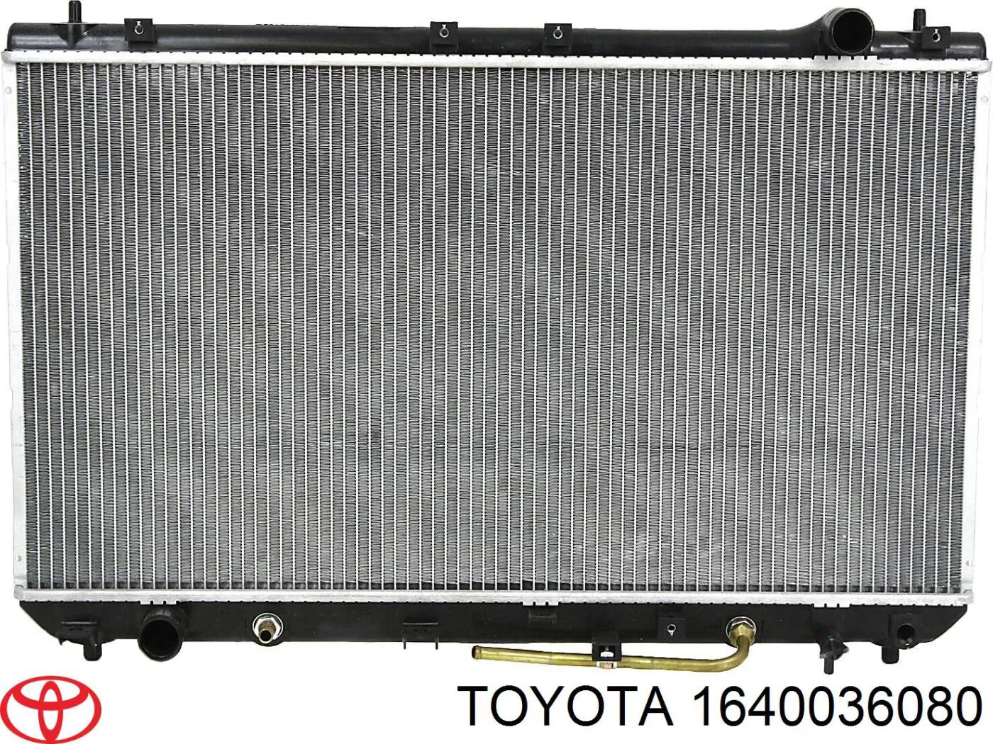 1640036080 Toyota radiador de esfriamento de motor