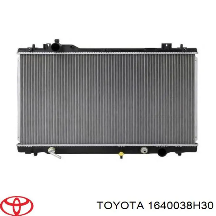 Радиатор 1640038H30 Toyota