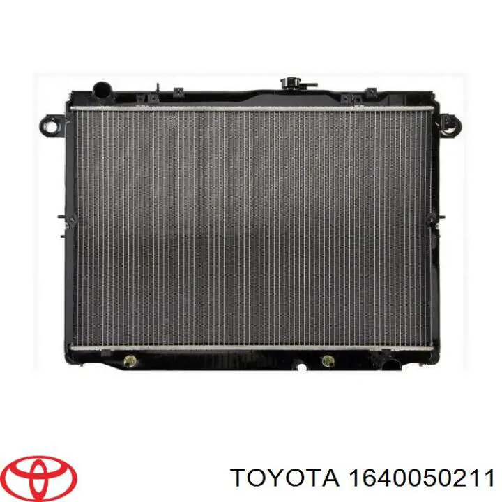 1640050211 Toyota радиатор