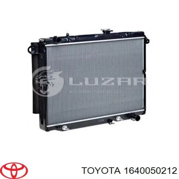 1640050212 Toyota радиатор
