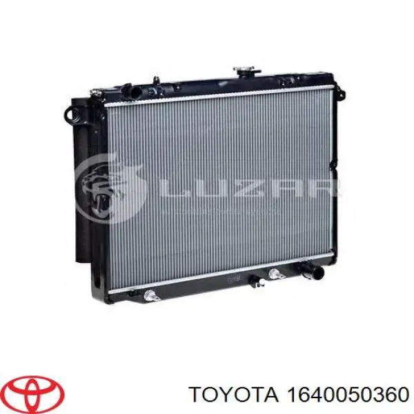 1640050360 Toyota радиатор