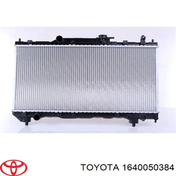 Радиатор охлаждения двигателя Toyota 1640050384 цена, от 87.99 USD