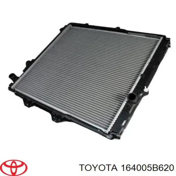 164005B620 Toyota Радиатор охлаждения двигателя