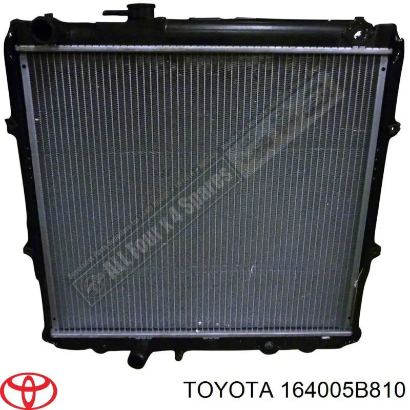 164005B810 Toyota Радиатор охлаждения двигателя