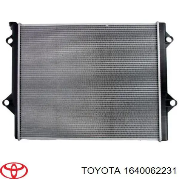 Радиатор охлаждения двигателя Toyota 1640062231 цена, от 90.59 USD