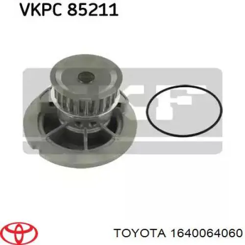 16400-64060 Toyota радиатор