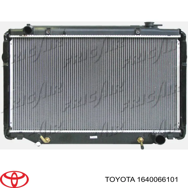 Радиатор 1640066101 Toyota