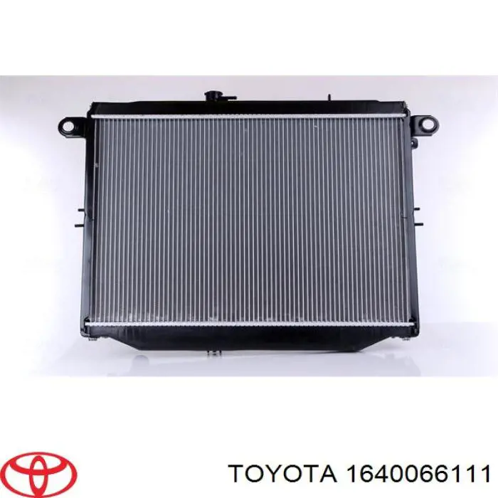Купить 1640066111 Toyota Радиатор водяной