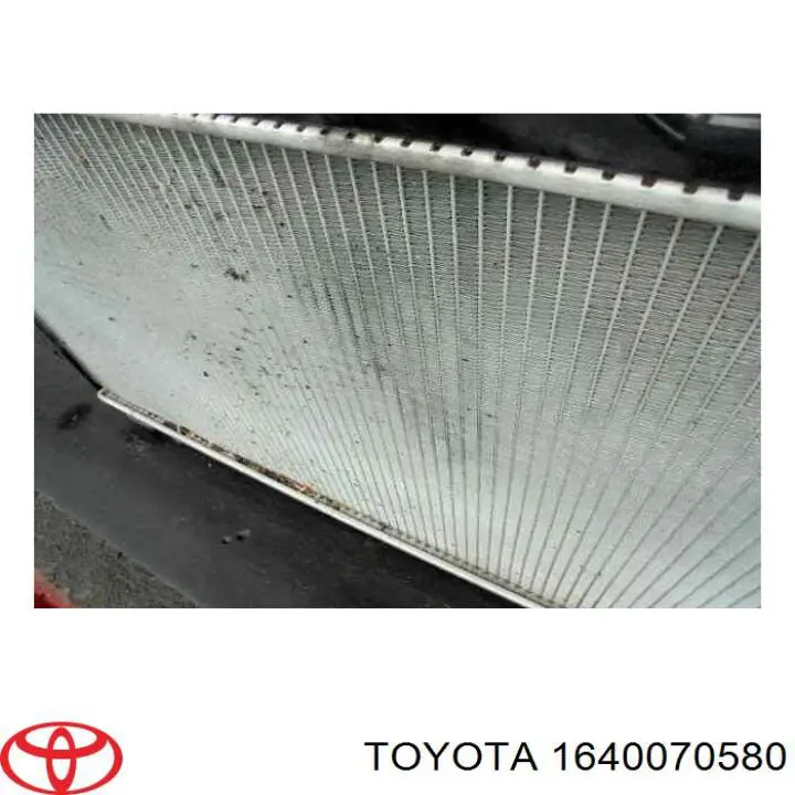 Радиатор охлаждения двигателя Toyota 1640070570 цена, от 69.27 USD