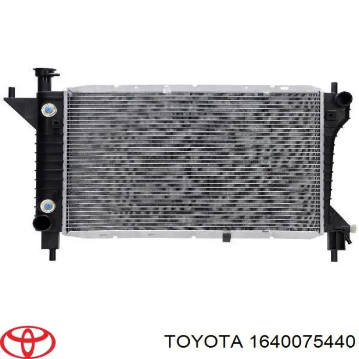 Радиатор 1640075440 Toyota