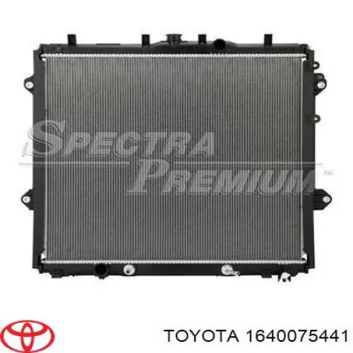 Радиатор 1640075441 Toyota