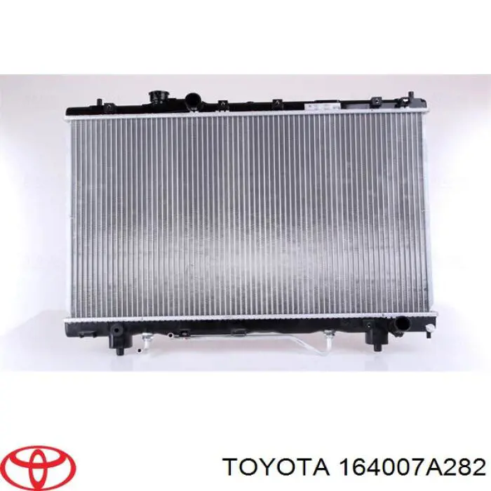 16400-7A282 Toyota Радиатор охлаждения двигателя