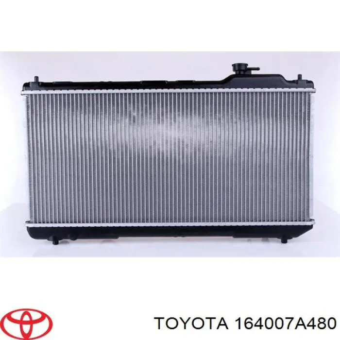 164007A480 Toyota радиатор