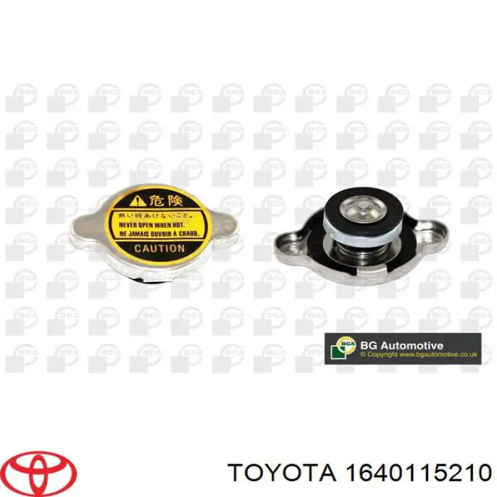 Крышка (пробка) радиатора Toyota 1640115210