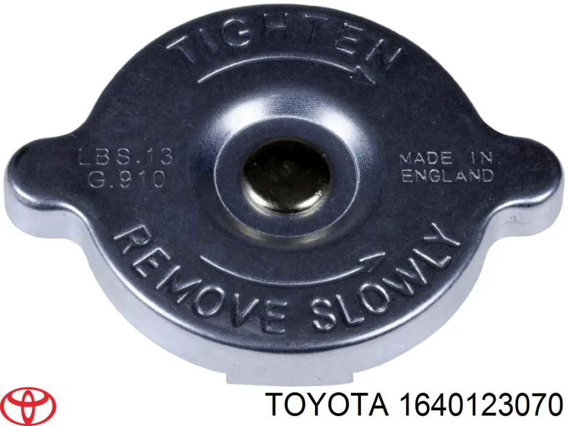 1640123070 Toyota крышка (пробка радиатора)