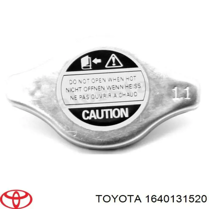 Tapa de radiador 1640131520 Toyota