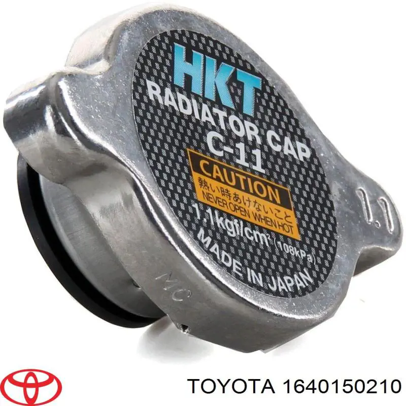 Tapa de radiador 1640150210 Toyota