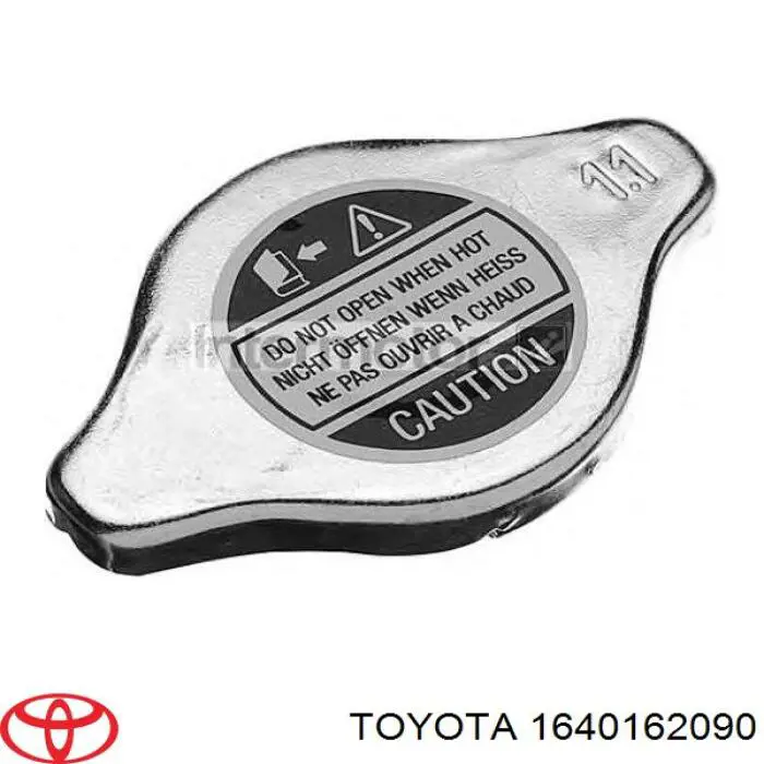 Tapa de radiador 1640162090 Toyota