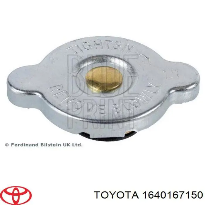 Крышка (пробка) радиатора Toyota 1640167150