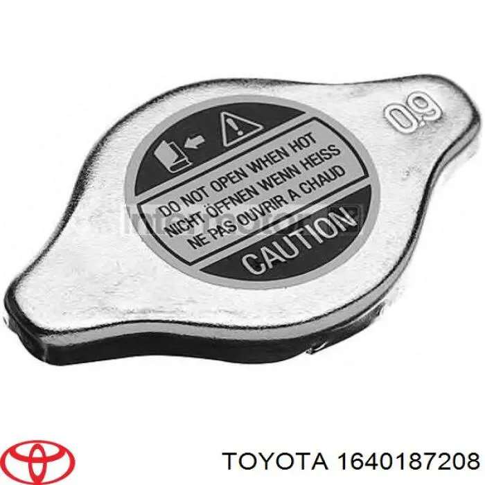 Крышка/пробка радиатора Toyota 1640187208 цена, от 6.57 USD
