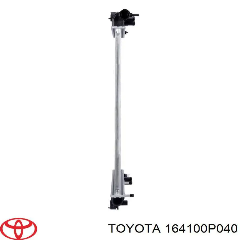 164100P040 Toyota радиатор