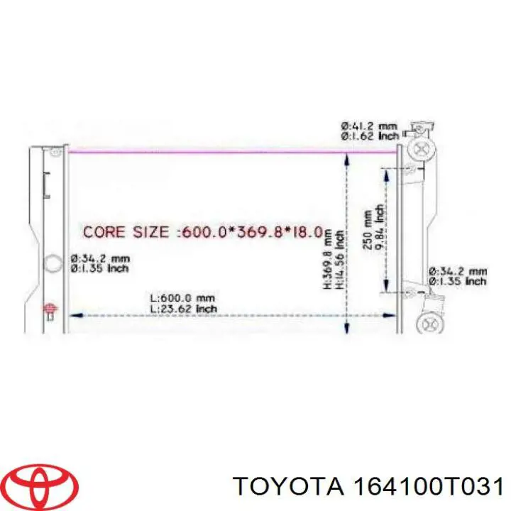 Радиатор охлаждения двигателя Polcar 81L2082 цена, от 40.43 USD