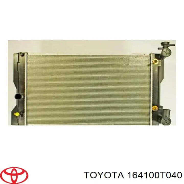 164100T040 Toyota радиатор