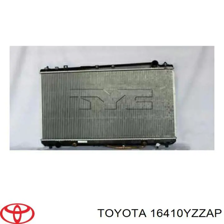 Радиатор 16410YZZAP Toyota