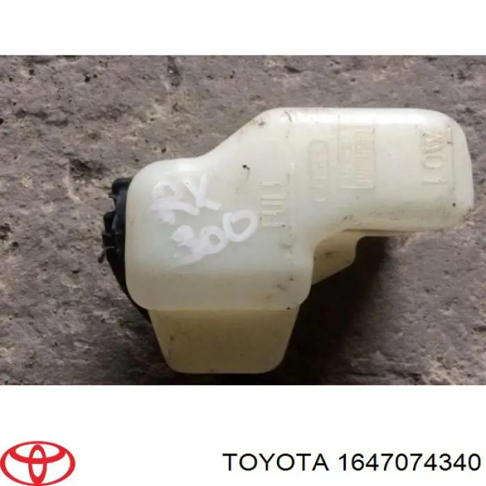 Бачок системы охлаждения двигателя расширительный Toyota 1647074340 цена, от 21.16 USD