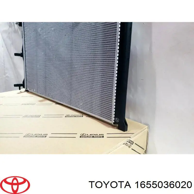 Интеркулер 1655036020 Toyota