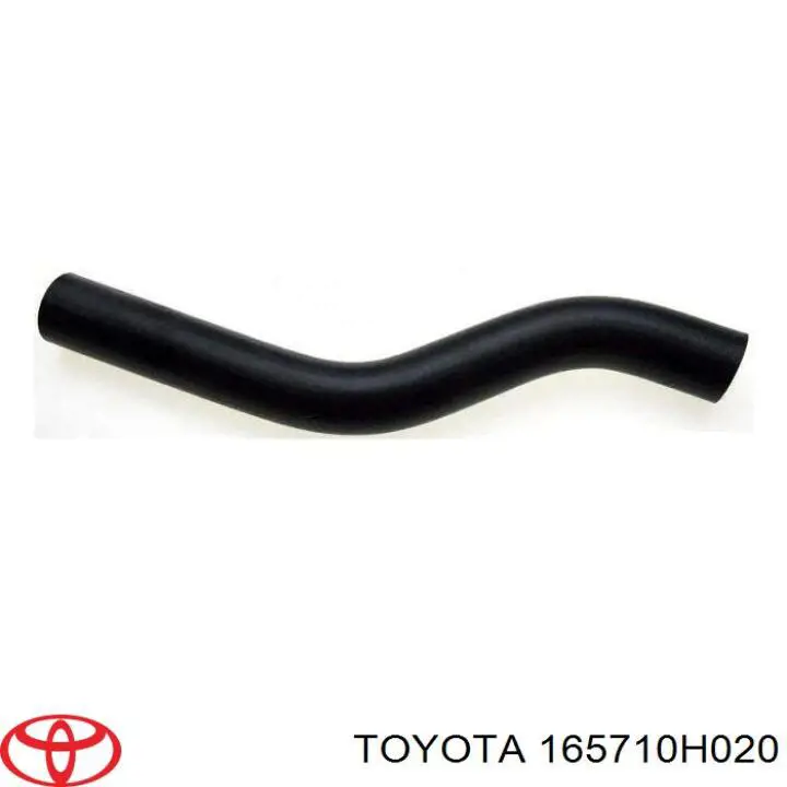 1657128080 Toyota шланг (патрубок радиатора охлаждения верхний)
