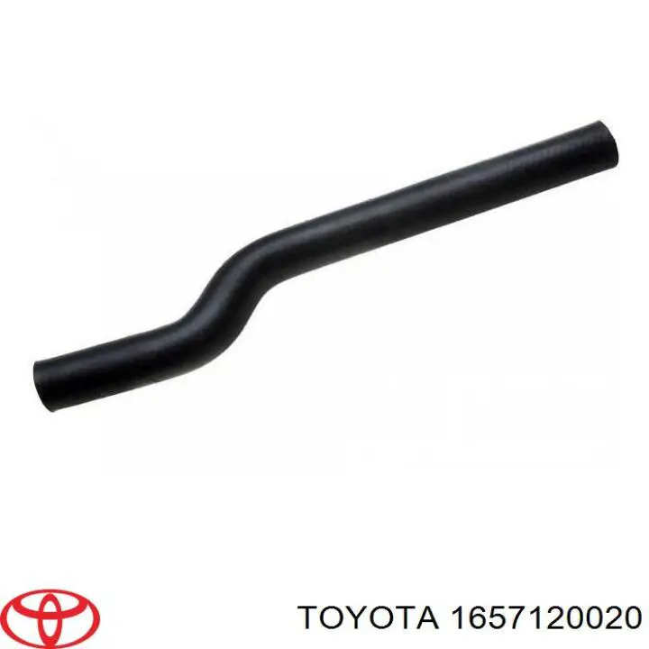 Патрубок радиатора 1657120020 Toyota