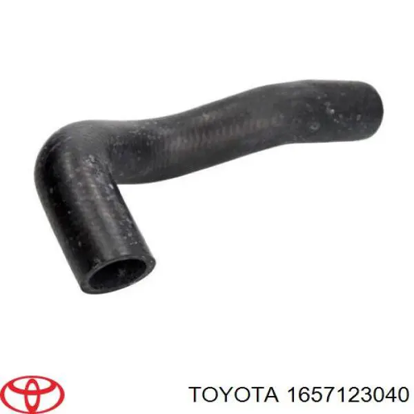 1657123040 Toyota шланг (патрубок радиатора охлаждения верхний)