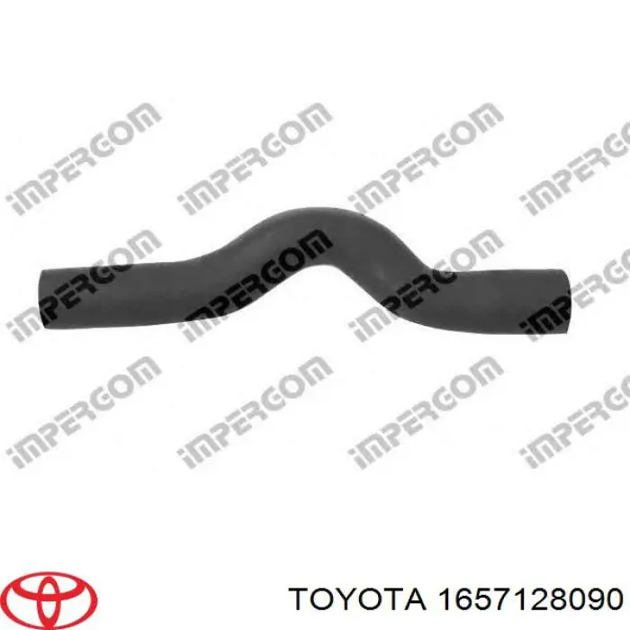1657128090 Toyota mangueira (cano derivado do radiador de esfriamento superior)