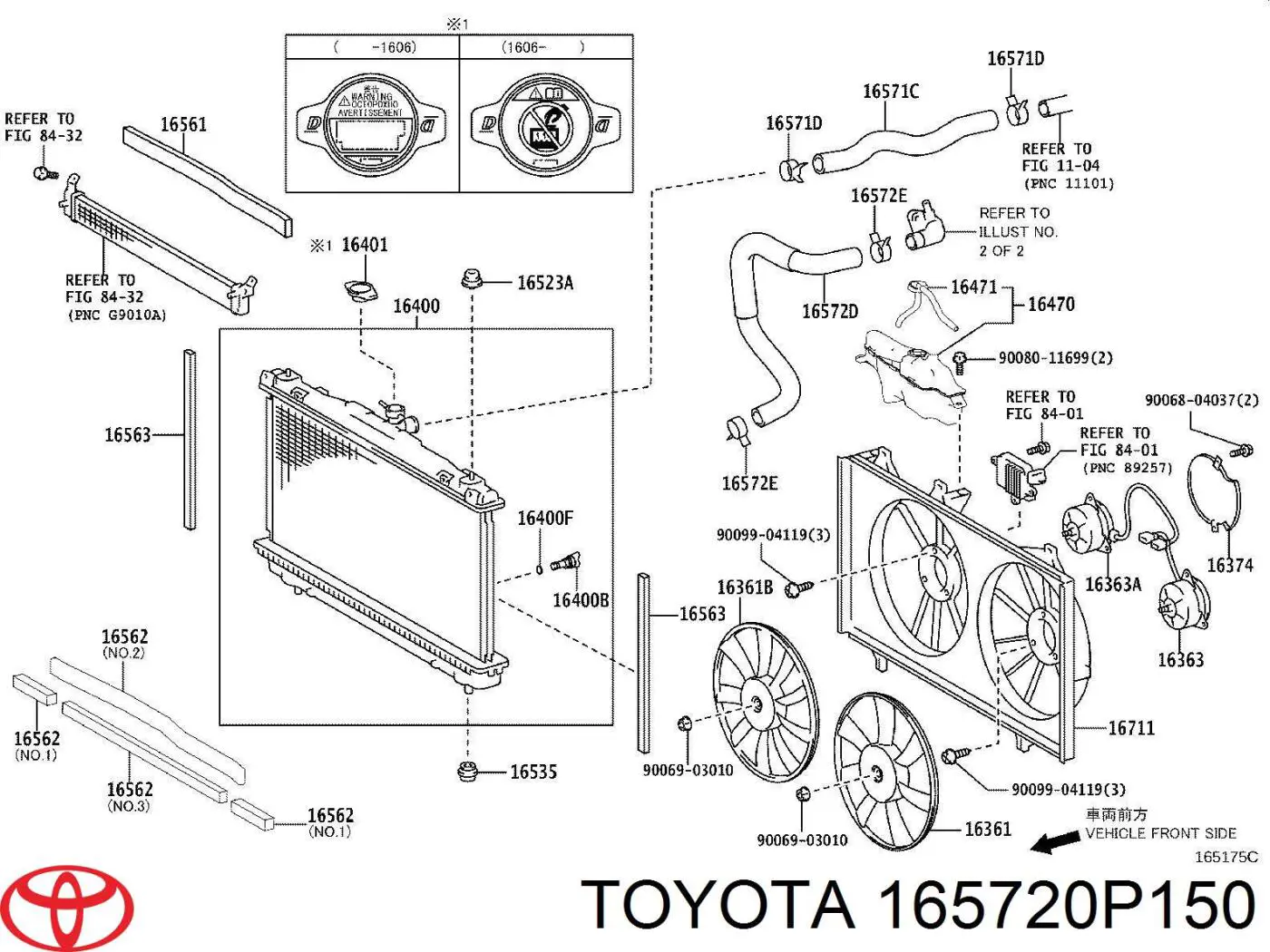  165720P150 Toyota