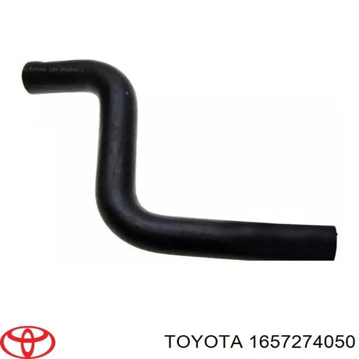 1657274050 Toyota шланг (патрубок радиатора охлаждения верхний)