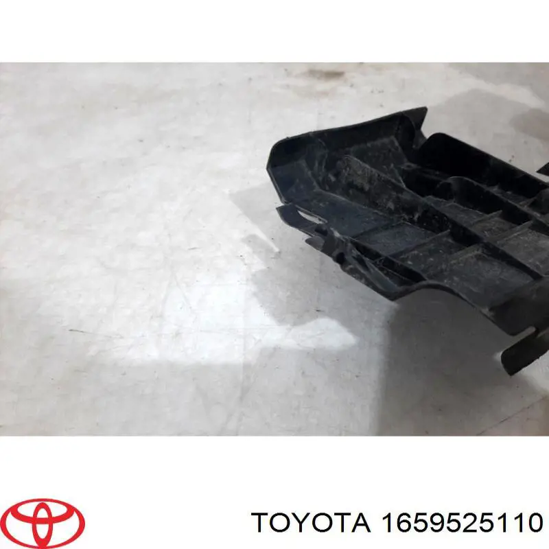 Воздуховод (дефлектор) радиатора левый Toyota 1659525110 цена, от 25.40 USD