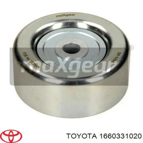 Паразитный ролик приводного ремня Toyota 1660331020 цена, от 22.80 USD