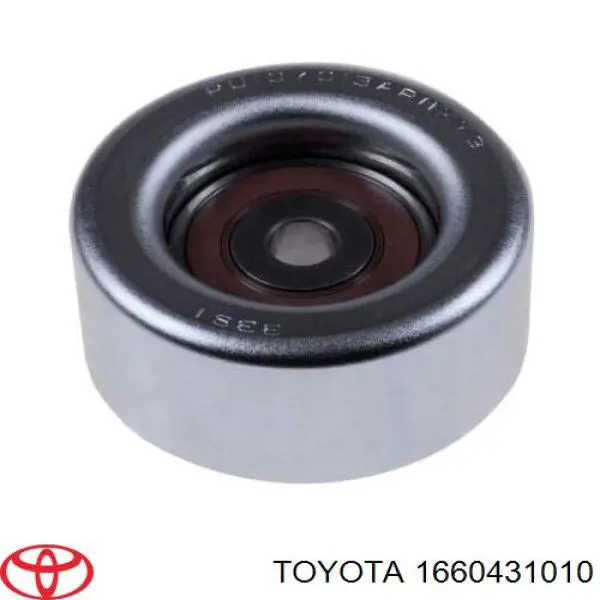 1660431010 Toyota Ролик приводного ремня, паразитный