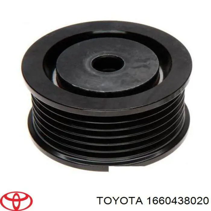 1660438020 Toyota rolo parasita da correia de transmissão